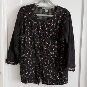 Sweet Embroidered Papy Boez S/M Cordoruy Jacket